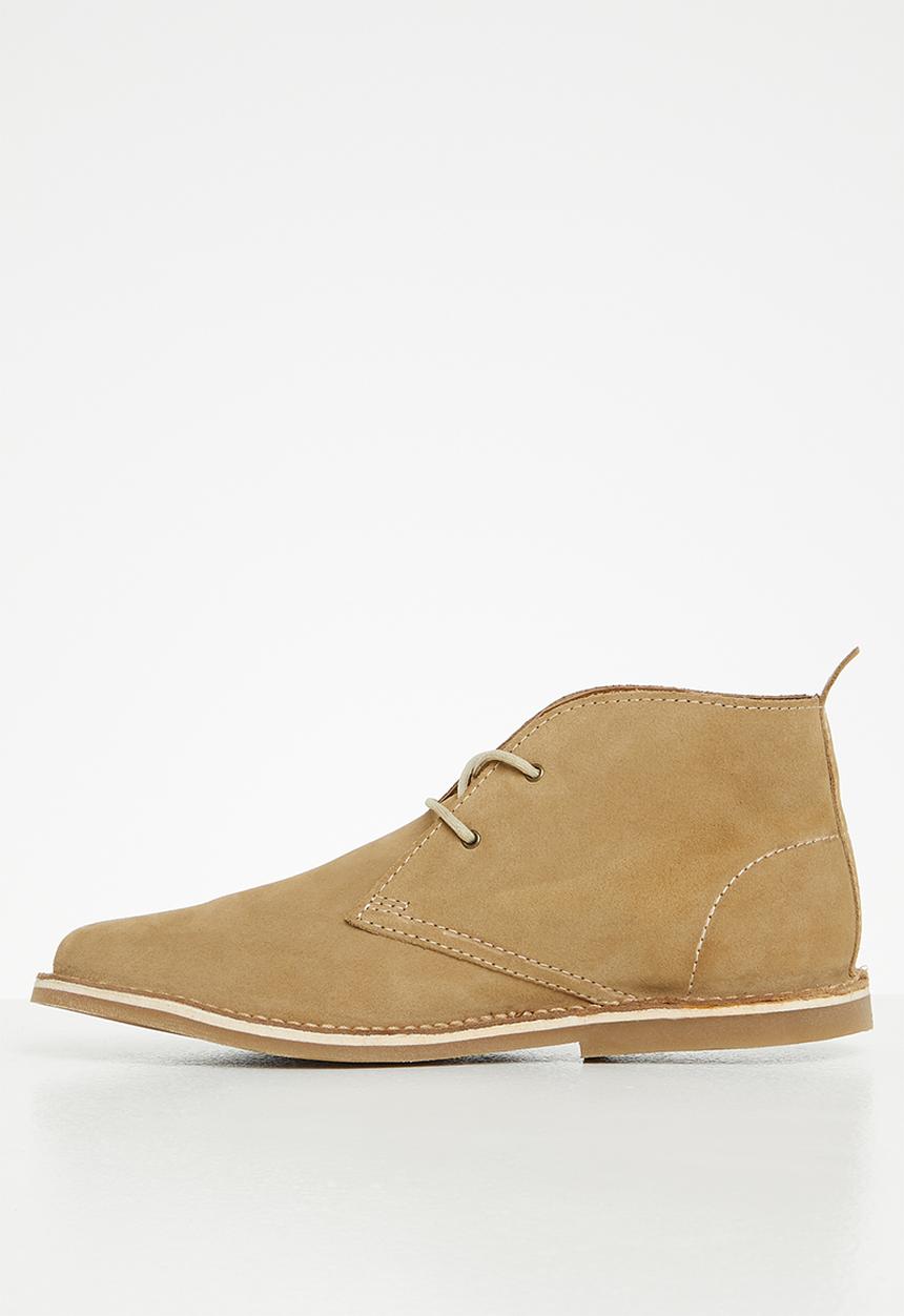 Grasshoppers - Mateo Buck Suede Mushroom