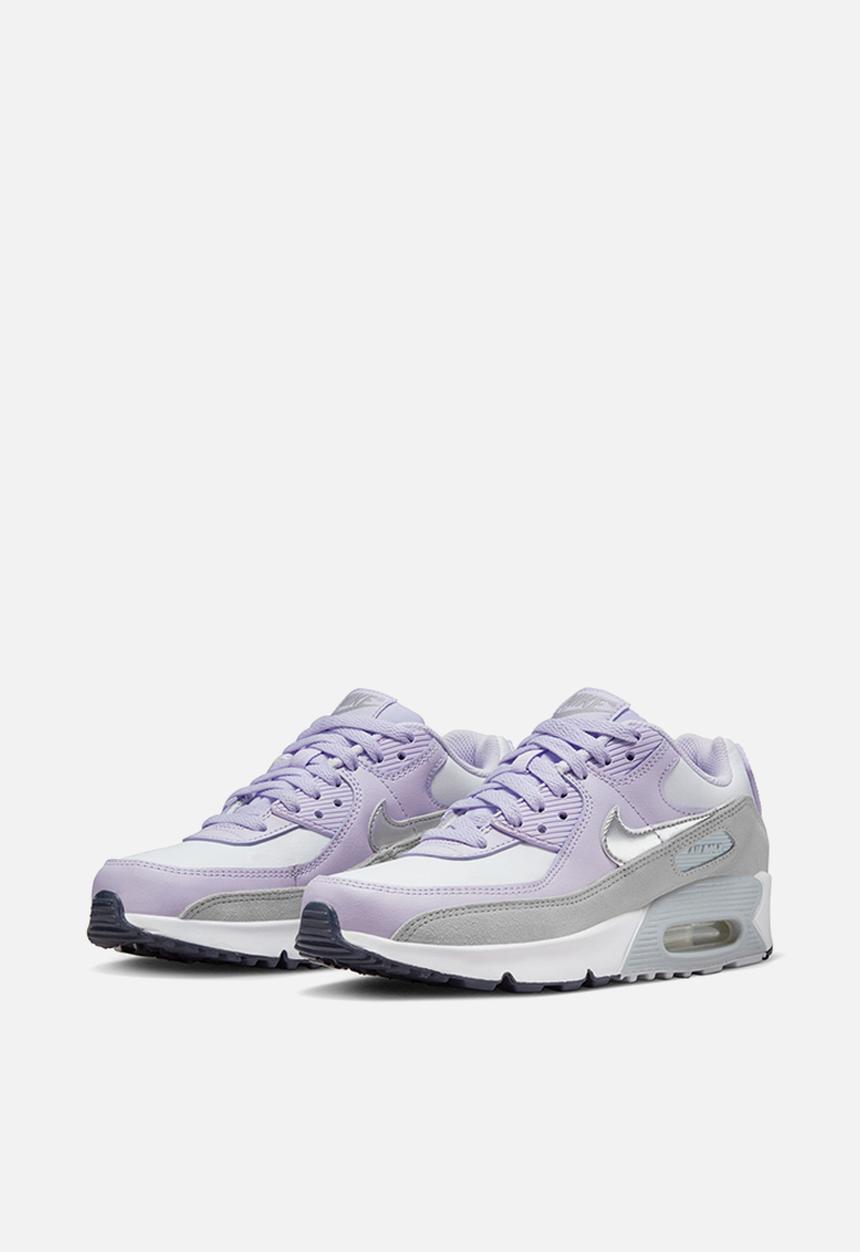 Nike - Nike air max 90 ltr - white/metallic silver-violet frost