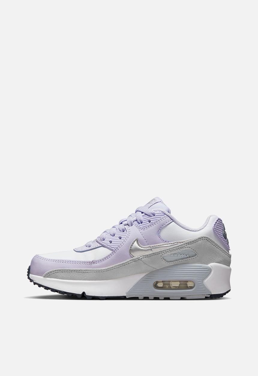 Nike - Nike air max 90 ltr - white/metallic silver-violet frost