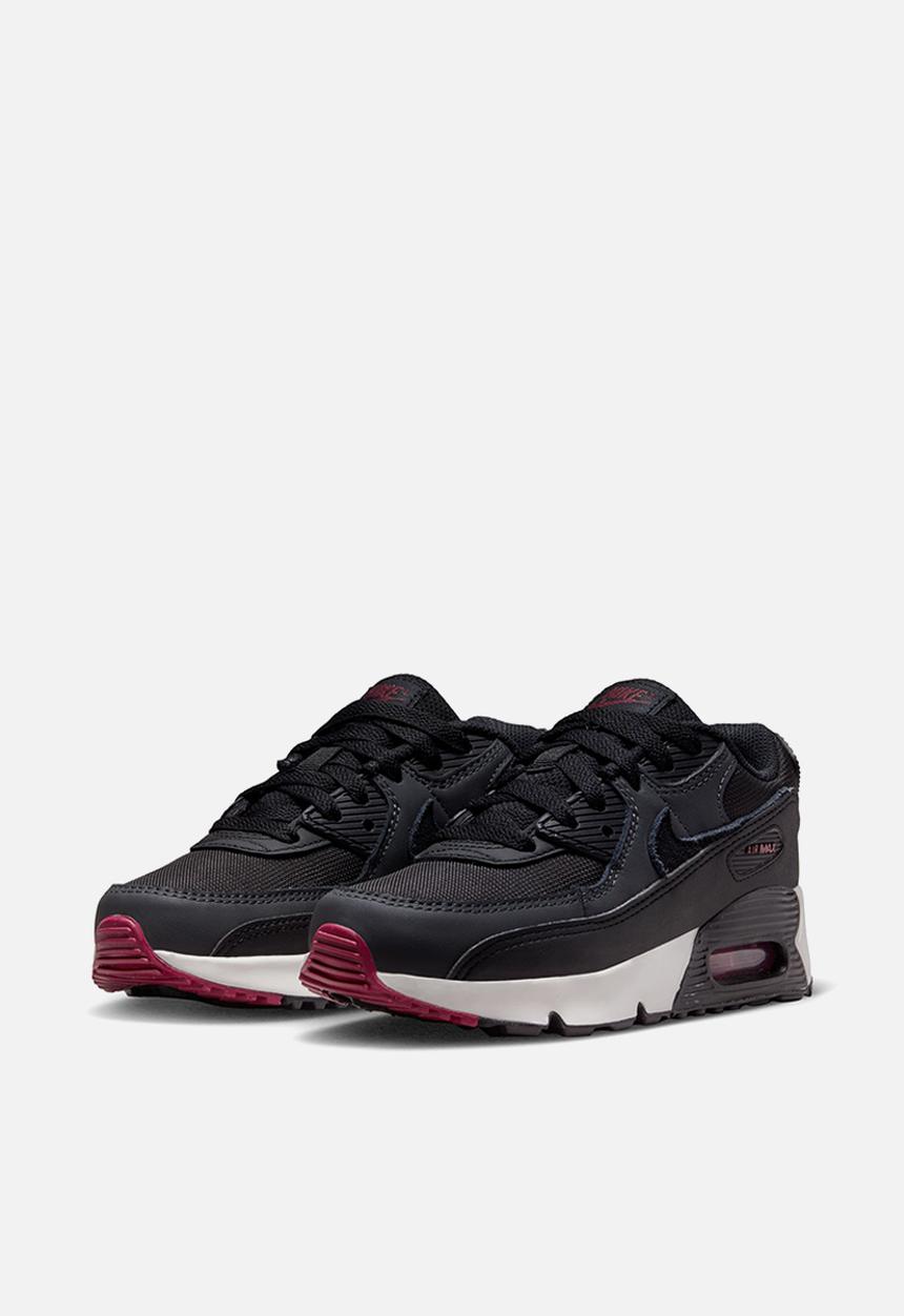 Nike - Nike air max 90 - anthracite/black-team red-summit white