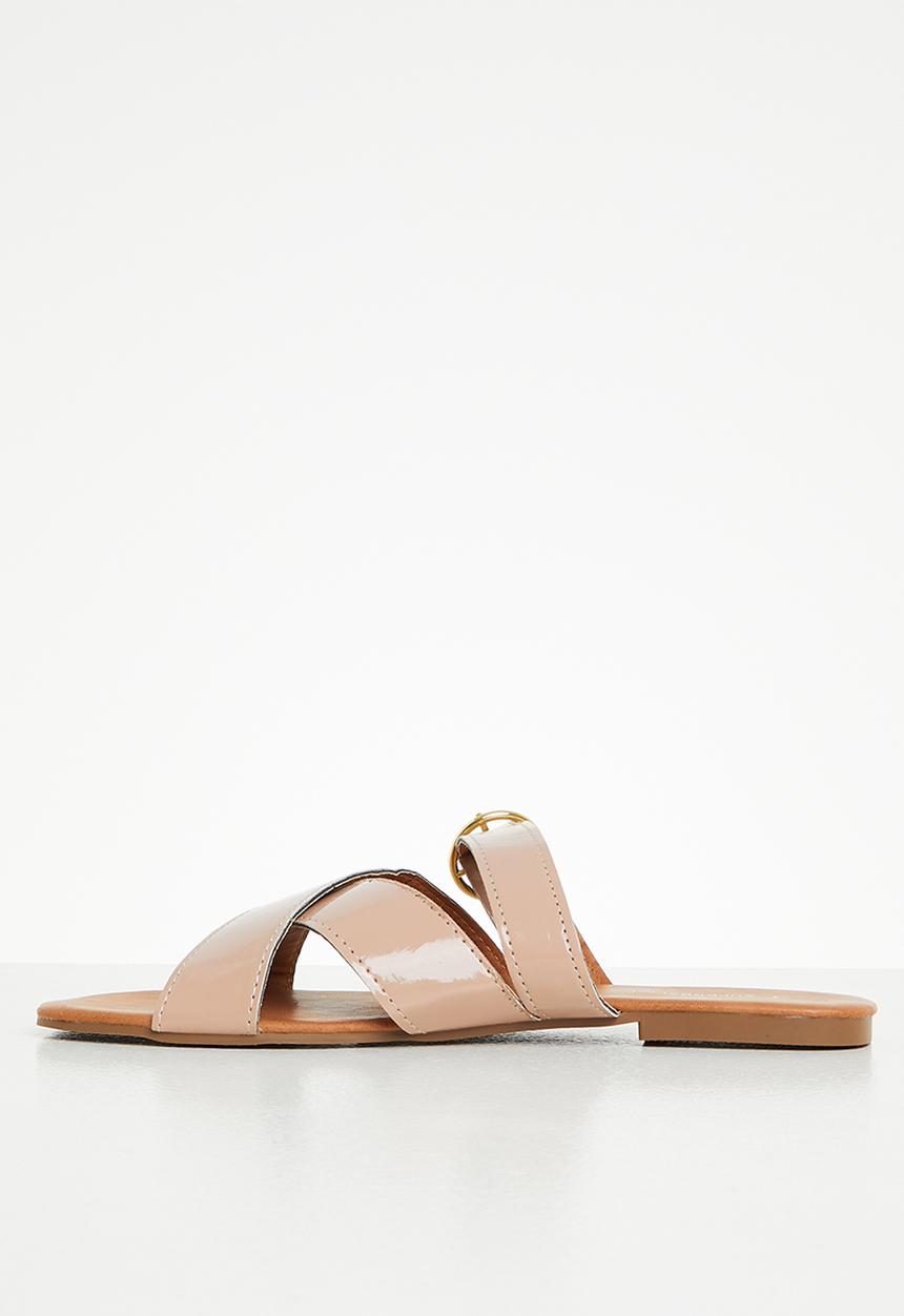 Superbalist - Gracie buckle slide - natural