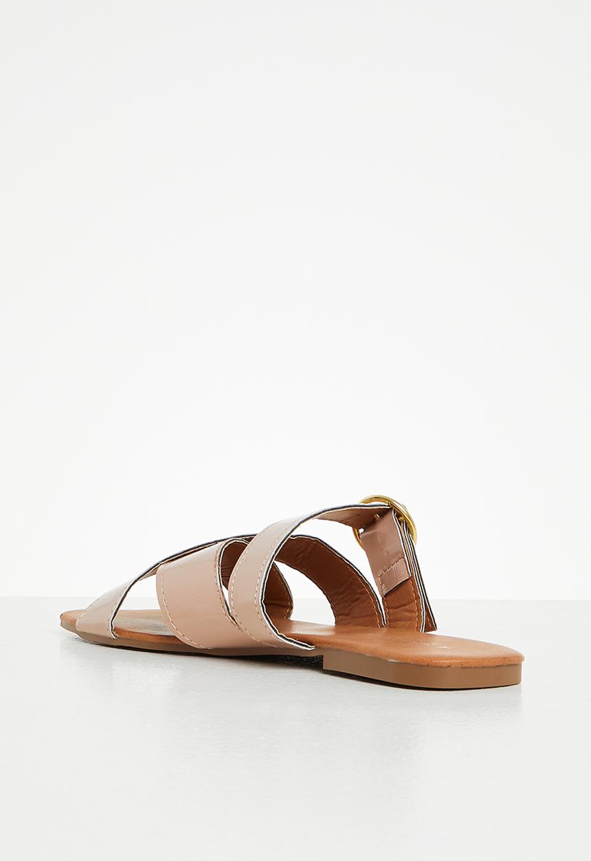 Superbalist - Gracie buckle slide - natural
