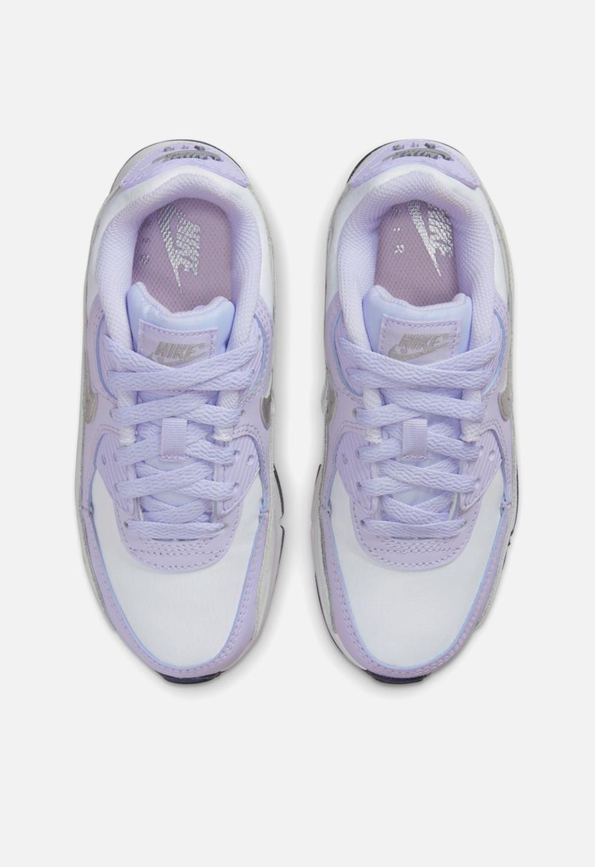 Nike - Nike air max 90 - white/metallic silver-violet frost