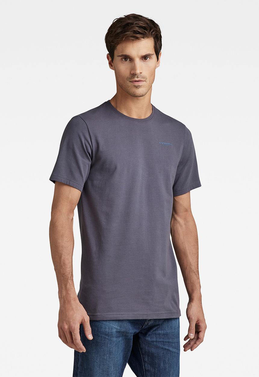 G-STAR - Slim base r t short sleeve - fantem blue