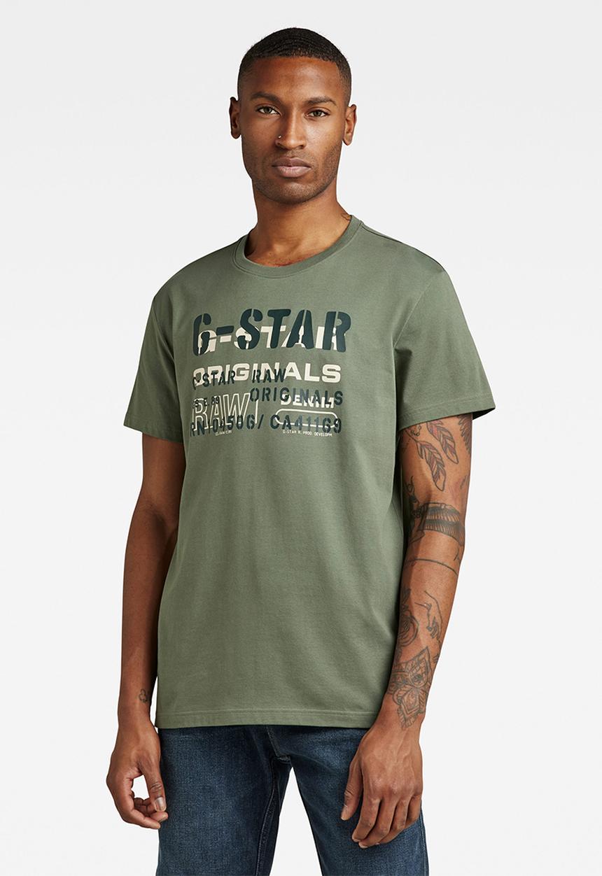G-STAR - Stencil originals r t - lt hunter