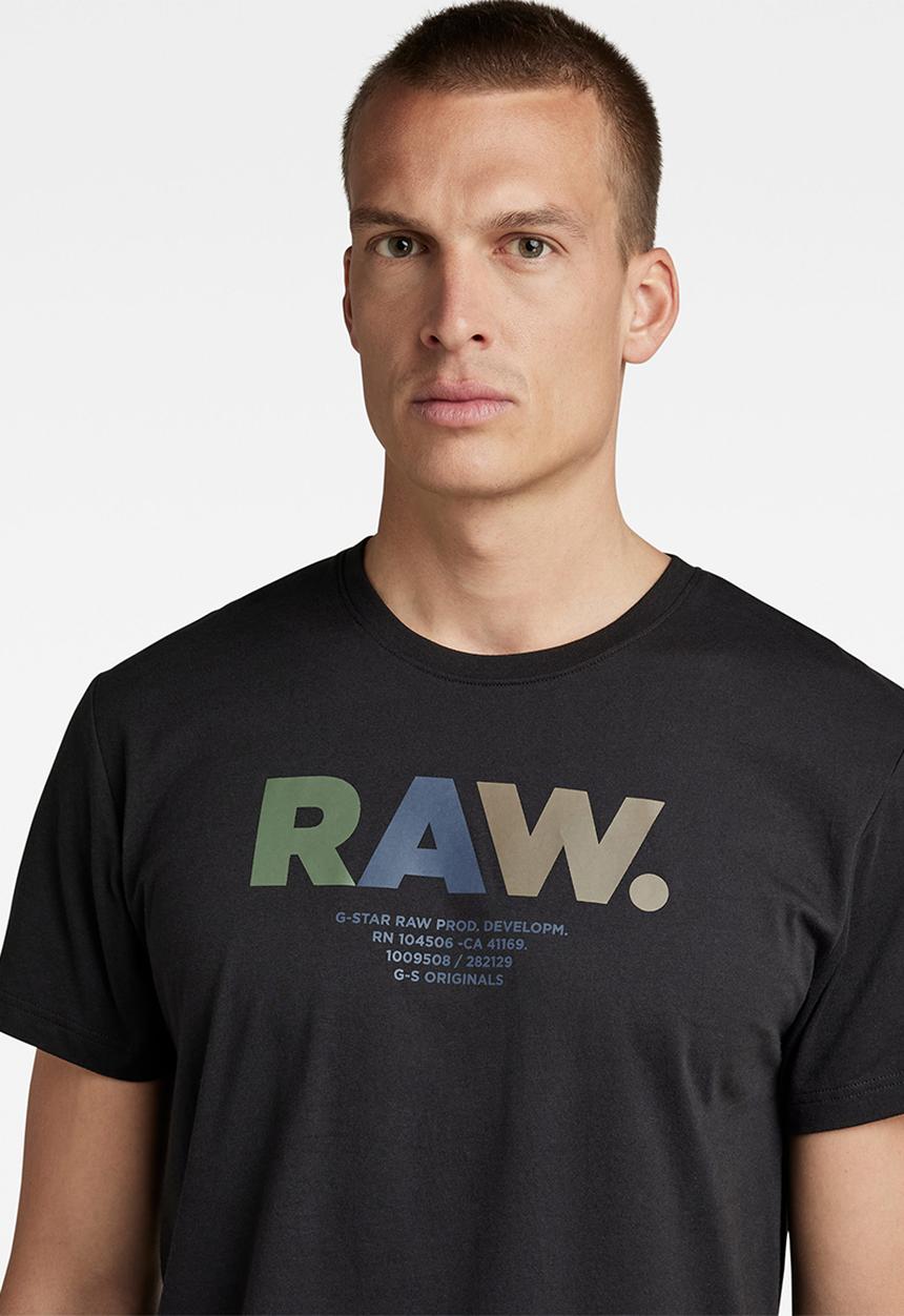 G-STAR - Multi colored raw. r t - dark black