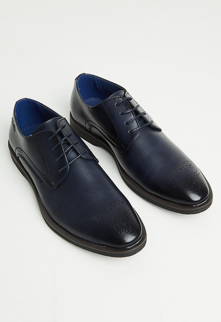 Gino Paoli - Bryce formal shoes - navy & tan
