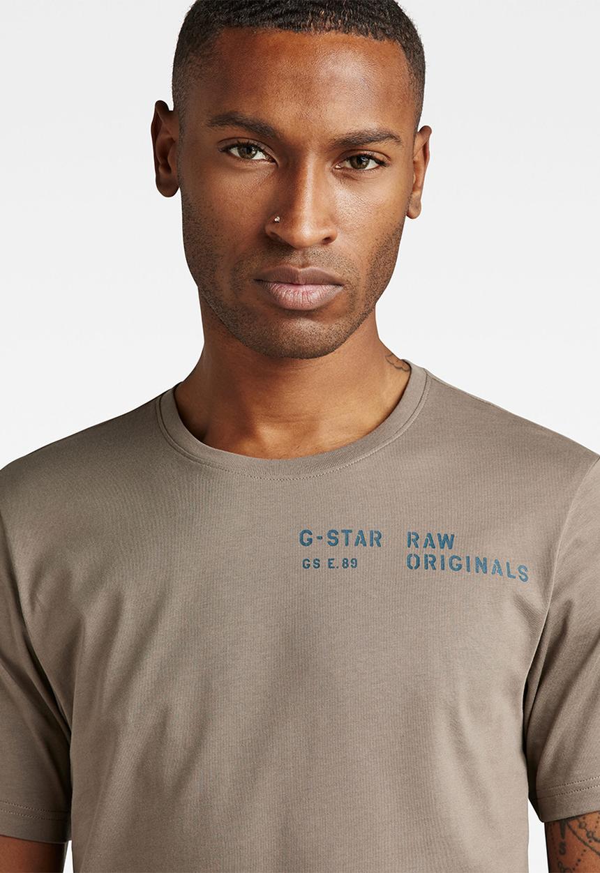 G-STAR - Multi stencil gr slim r t - turf