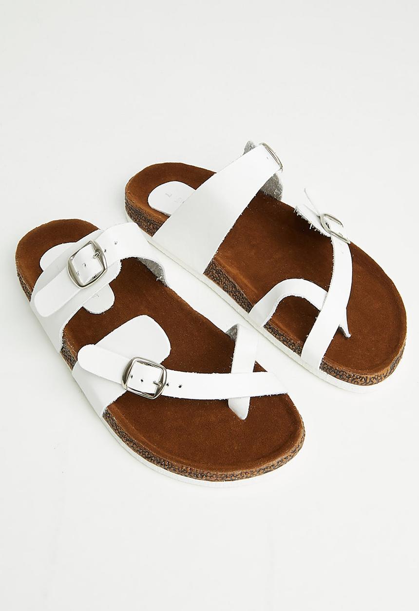 Superbalist - Mieshka toepost sandal - milk