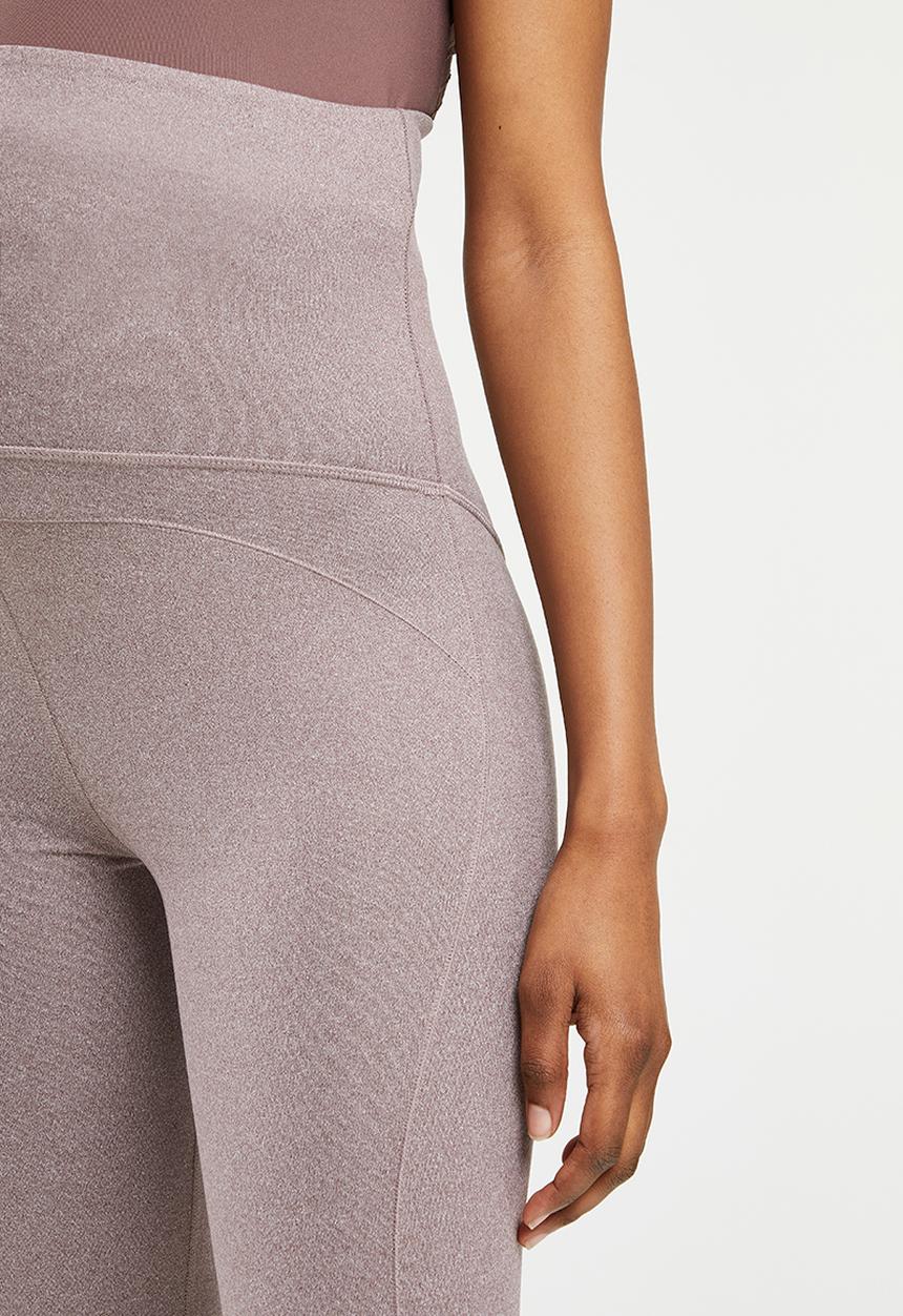 PUMA - Maternity studio foundation 7/8 tight - dusty plum heather