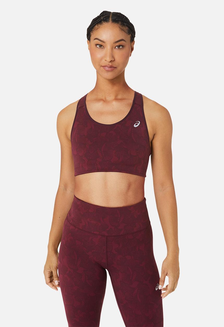 ASICS - Jacquard run bra - deep mars