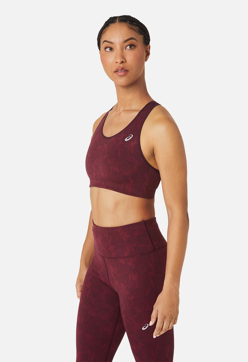 ASICS - Jacquard run bra - deep mars