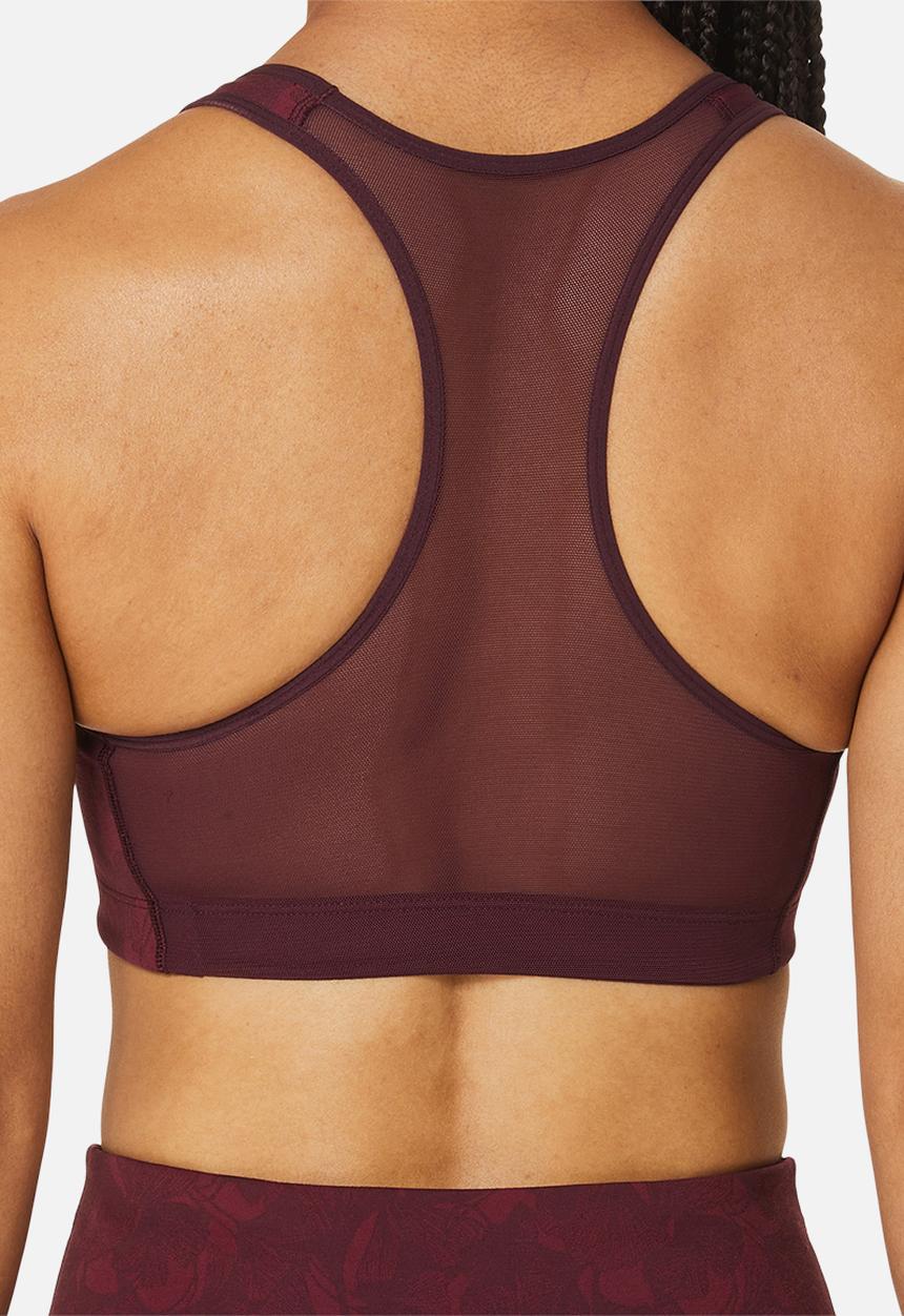 ASICS - Jacquard run bra - deep mars