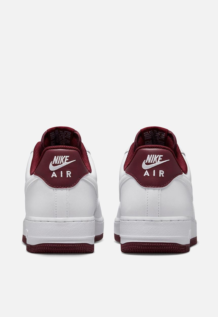 Nike - Air Force 1 '07 - white/white-dark beetroot