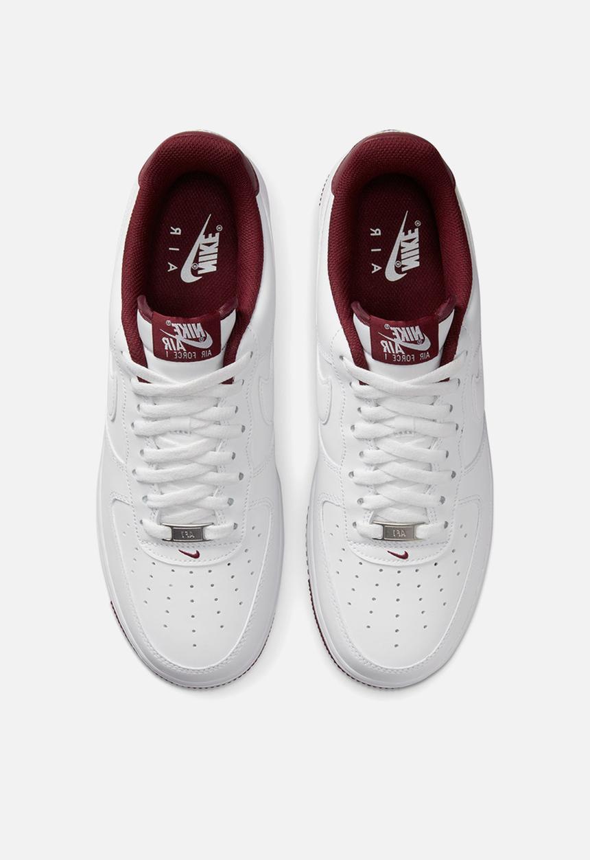 Nike - Air Force 1 '07 - white/white-dark beetroot