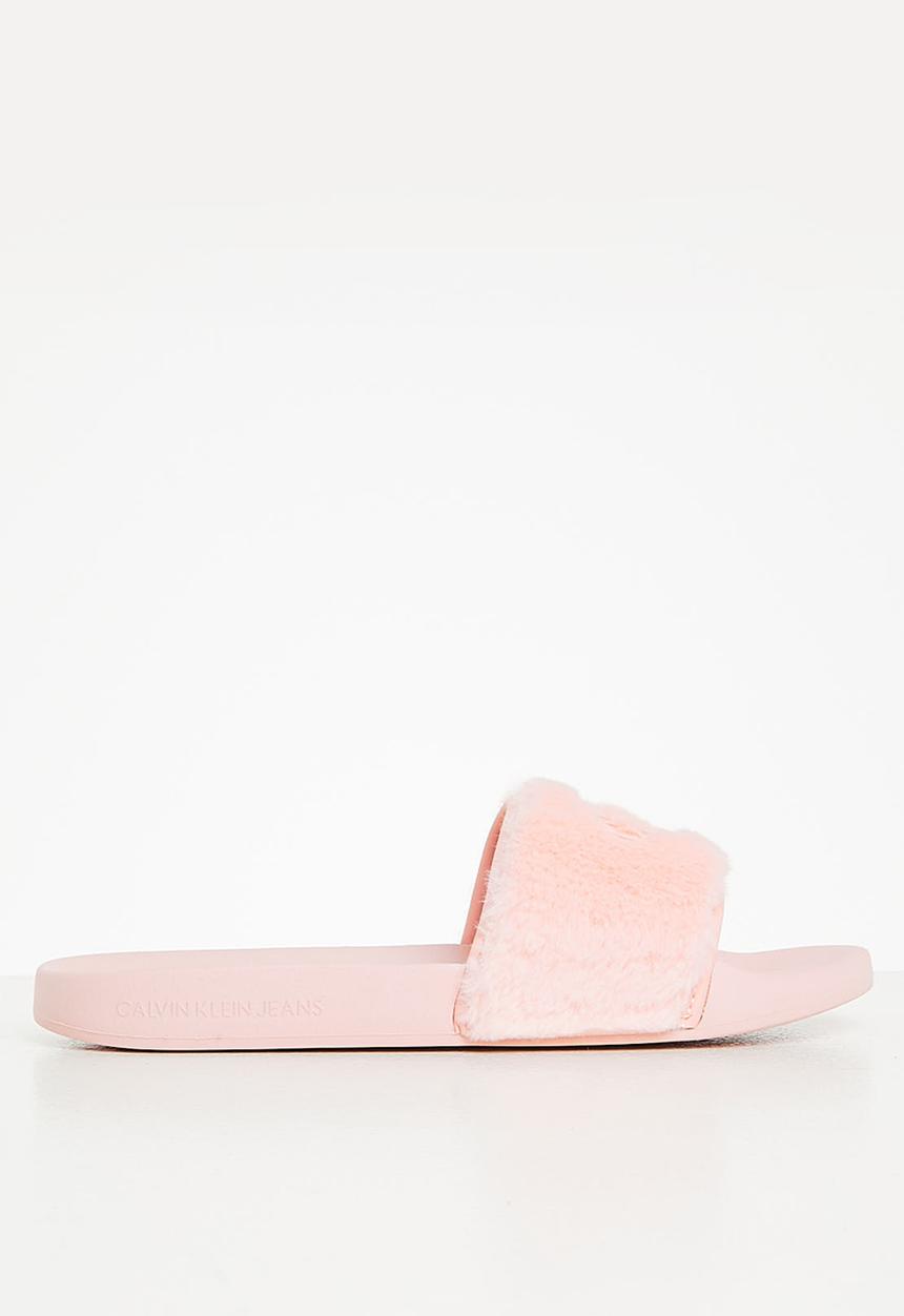 Calvin Klein - Slide fur - pink blush
