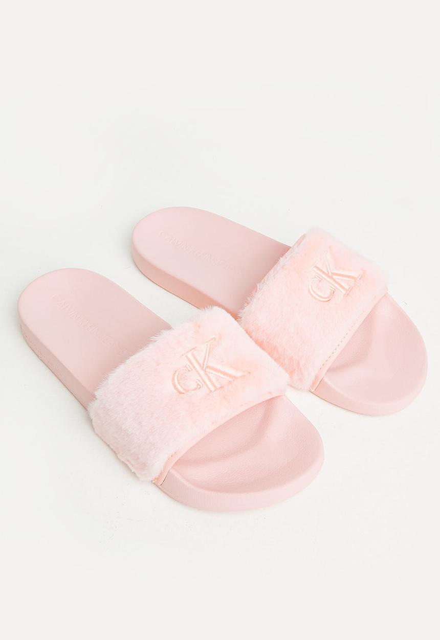 Calvin Klein - Slide fur - pink blush