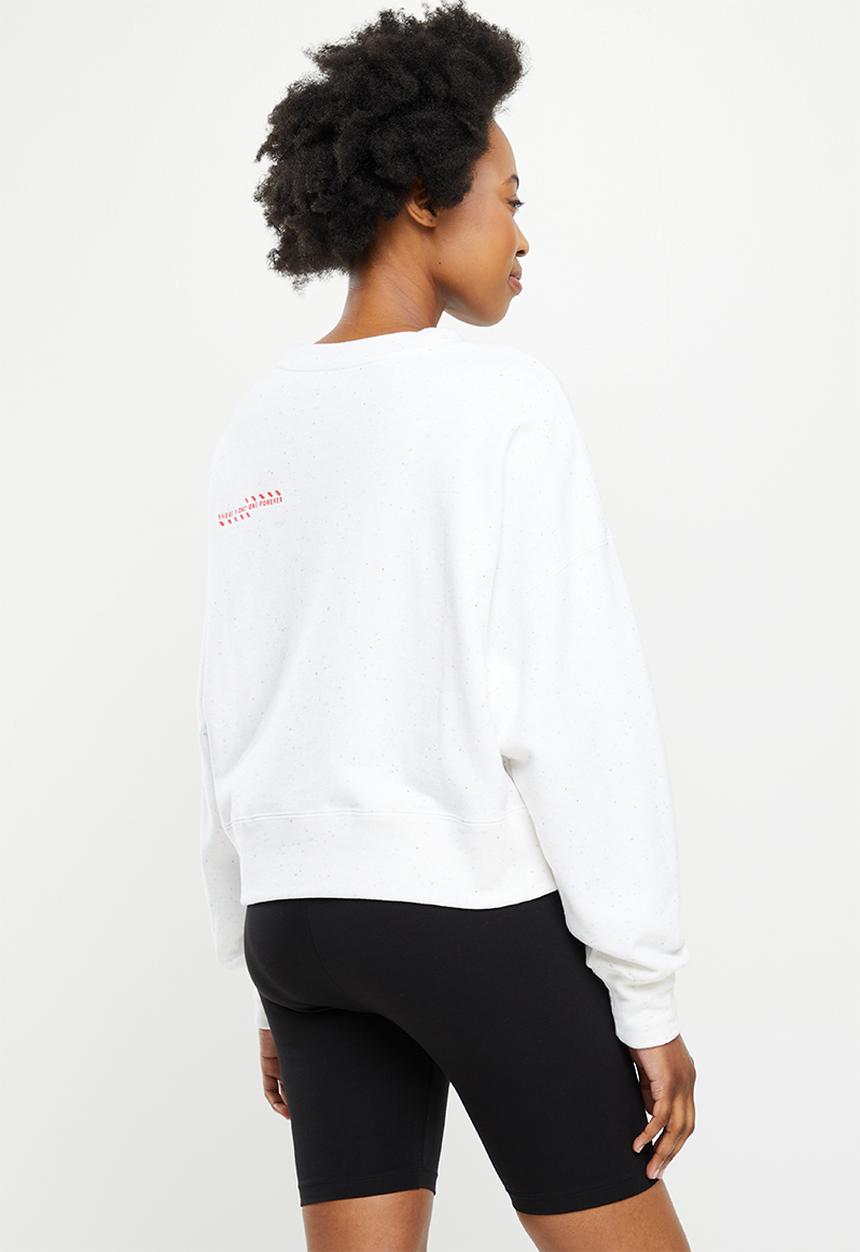 PUMA - Re: collection oversized crew tr - pristine heather