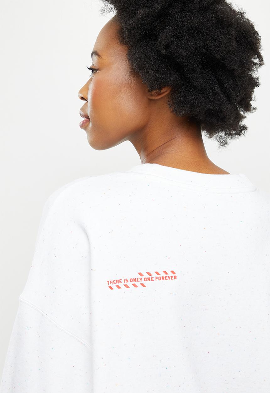 PUMA - Re: collection oversized crew tr - pristine heather