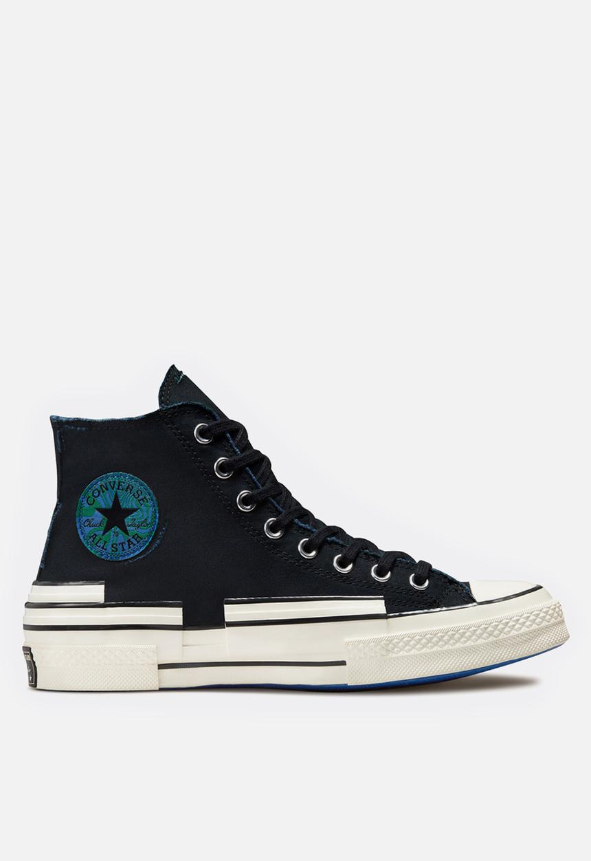 Converse - Chuck 70 hacked heel - black/iron grey/blue