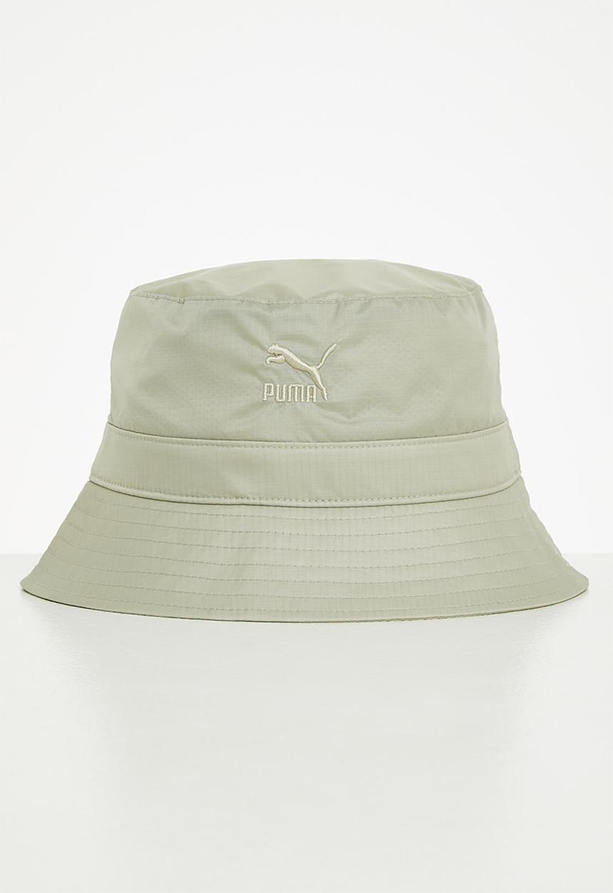 PUMA - Prime bucket hat - pebble gray-classics