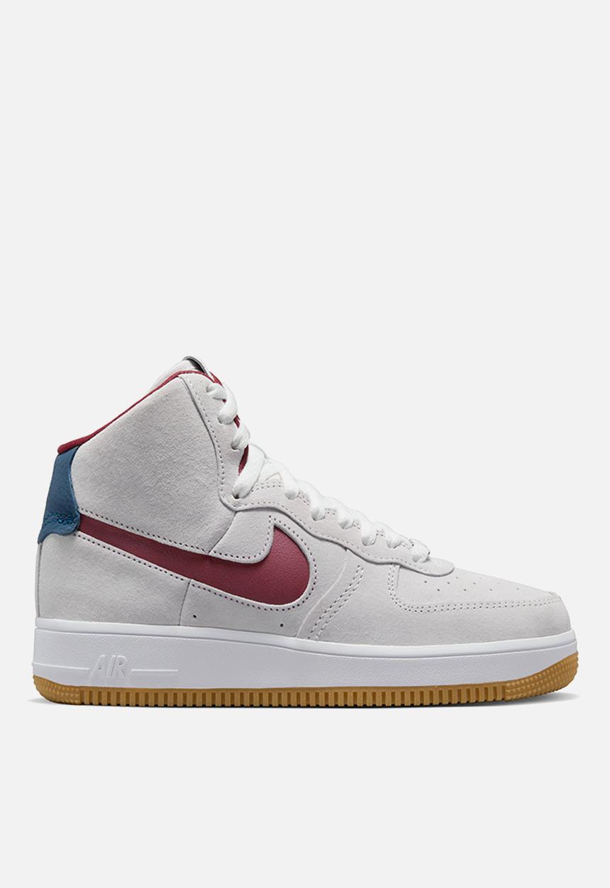 Nike - Air Force 1 sculpt - summit white/team red-valerian blue