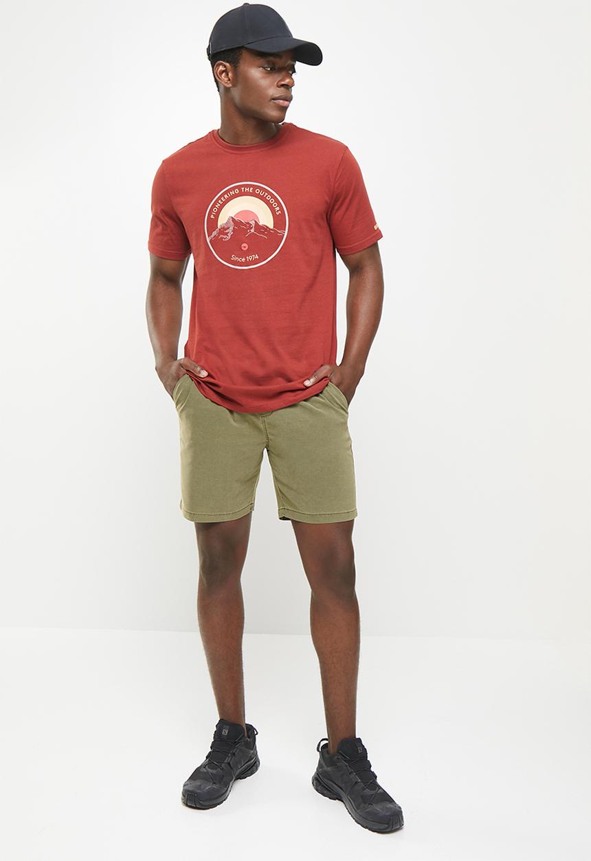 Hi-Tec - Every day volley short - burnt olive