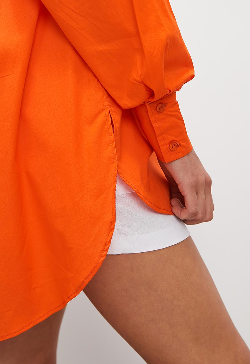Blake - Oversized shirt - orange