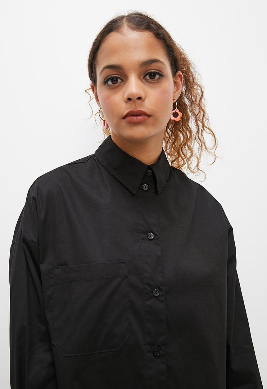 Blake - Oversized shirt - black