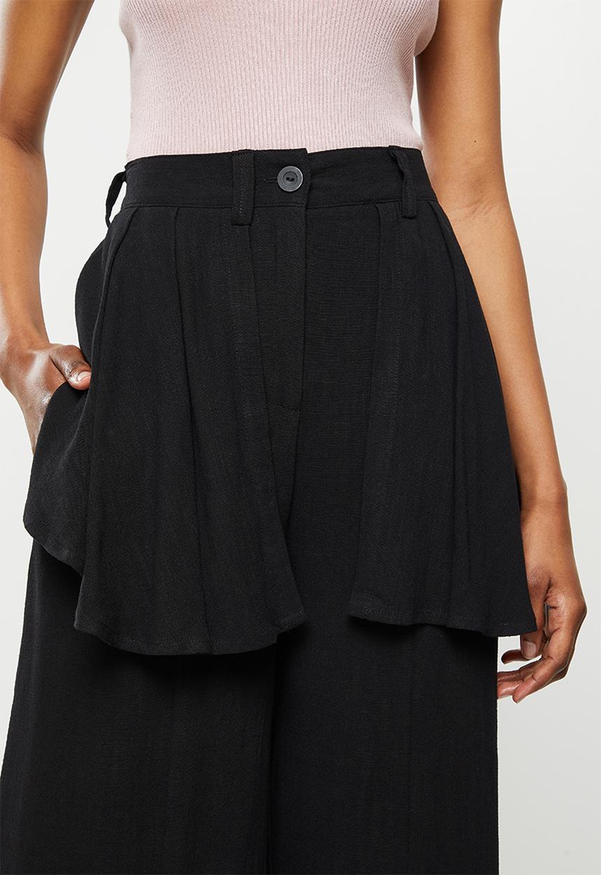 AMANDA LAIRD CHERRY - Foreshore pants - black
