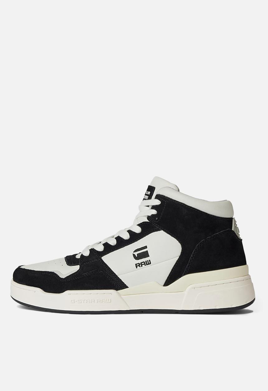 G-STAR - Attacc mid bsc m - white/black
