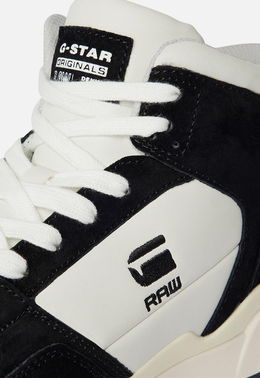 G-STAR - Attacc mid bsc m - white/black