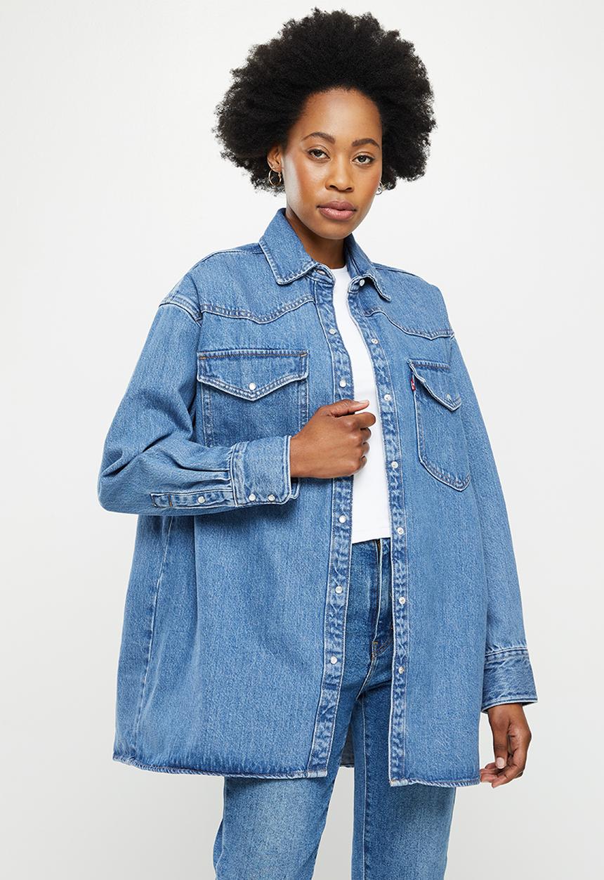 Levi’s® - Dylan relaxed western shirt - indigo stonewash