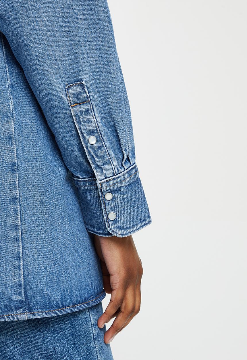 Levi’s® - Dylan relaxed western shirt - indigo stonewash