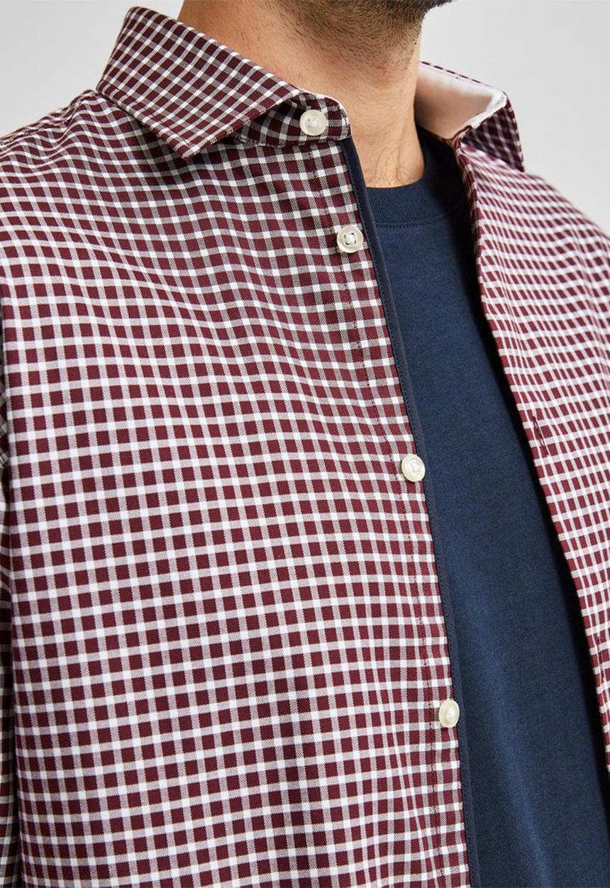 Selected Homme - Mark shirt - winetasting