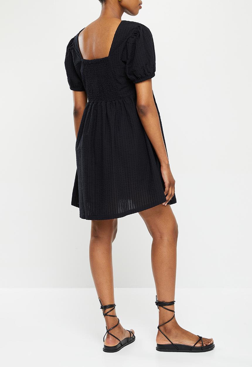 Cotton On - Maternity friendly babydoll mini dress - black
