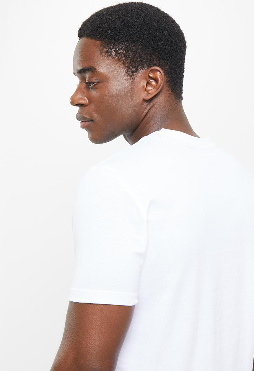 POLO - Men pjc mpho short sleeve logo tee - white