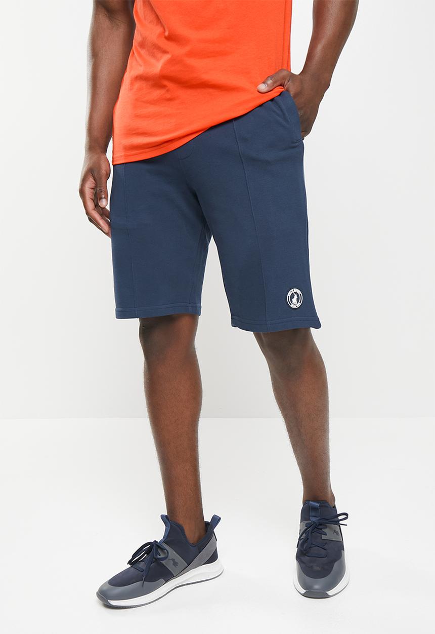 POLO - Men sport scott pique sweat shorts - navy