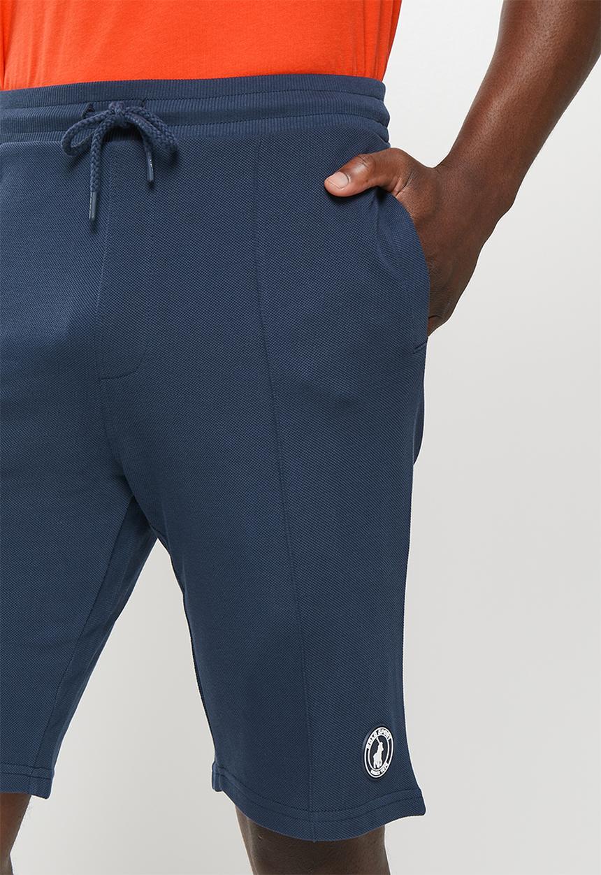 POLO - Men sport scott pique sweat shorts - navy
