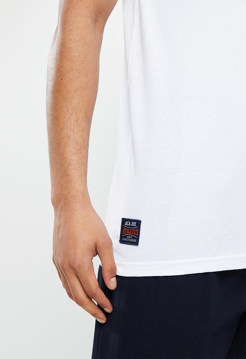 Aca Joe - Aca joe crew tee - white