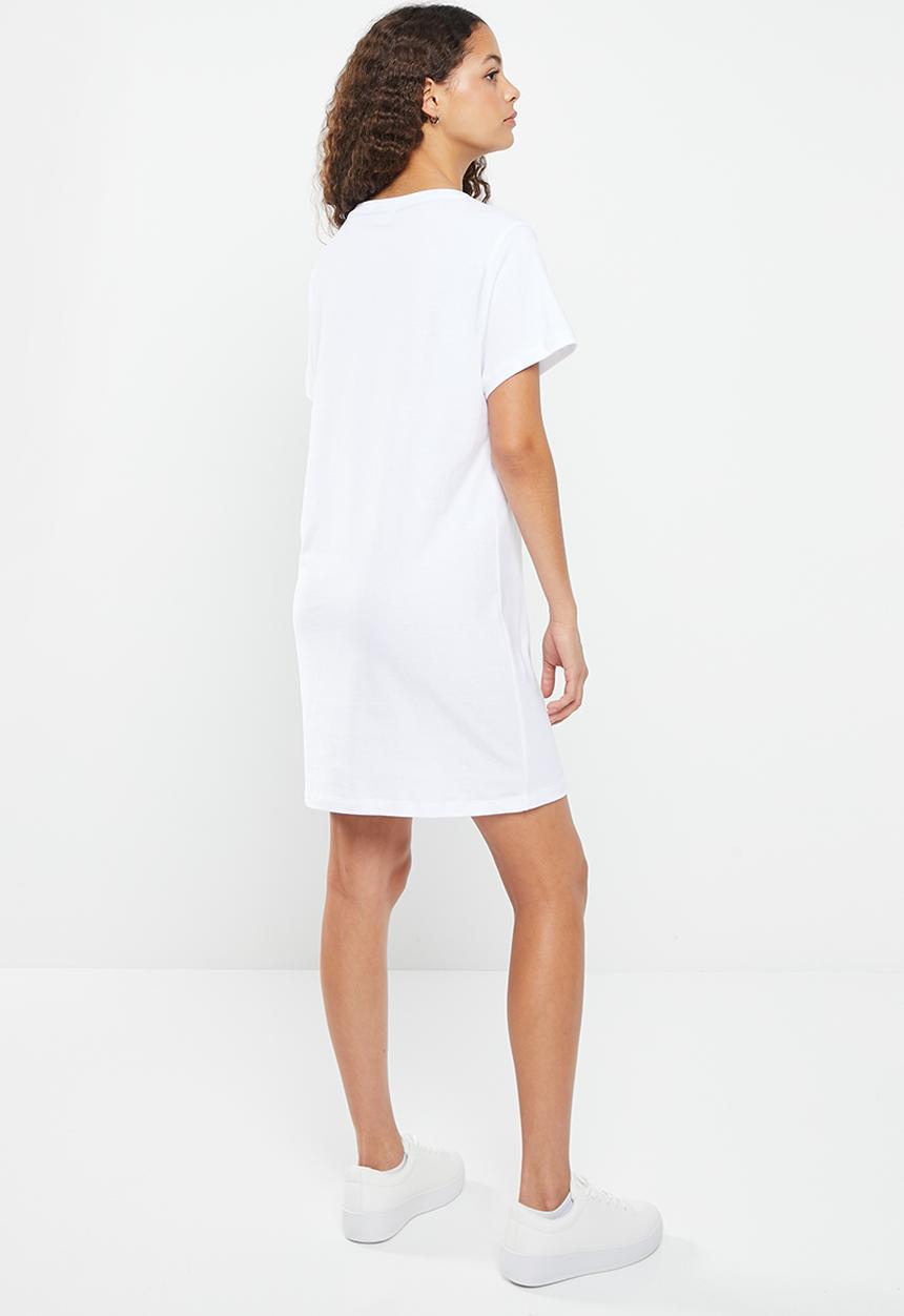 FILA - Deckle T-shirt dress - white