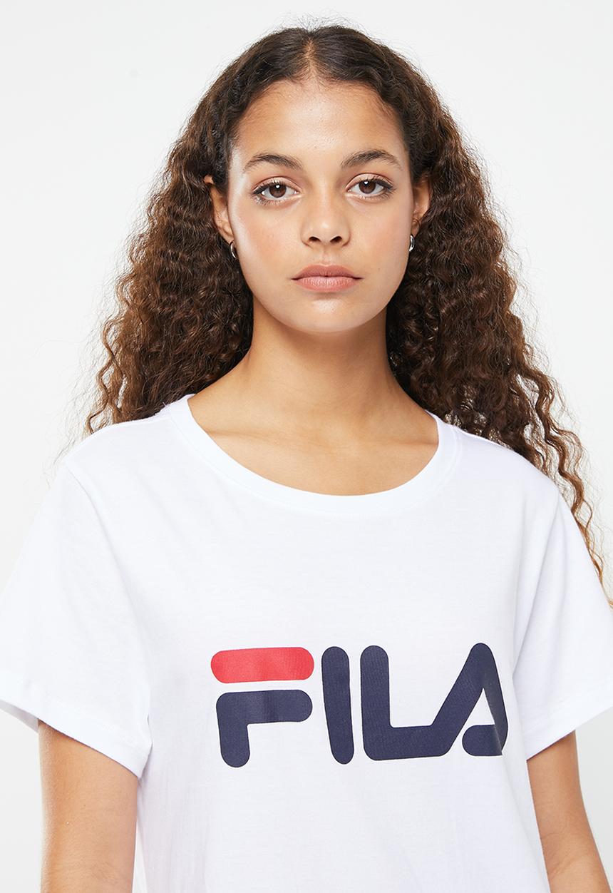 FILA - Deckle T-shirt dress - white