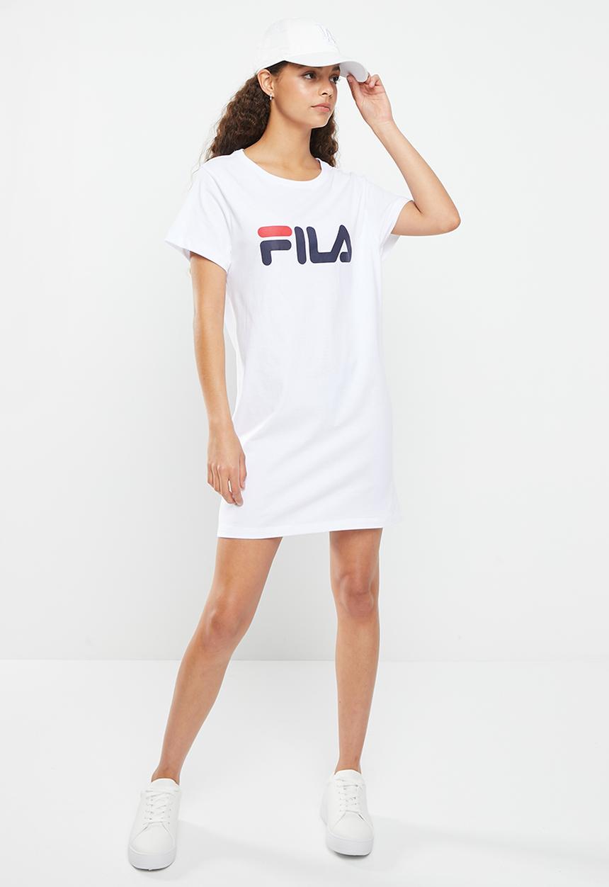 FILA - Deckle T-shirt dress - white