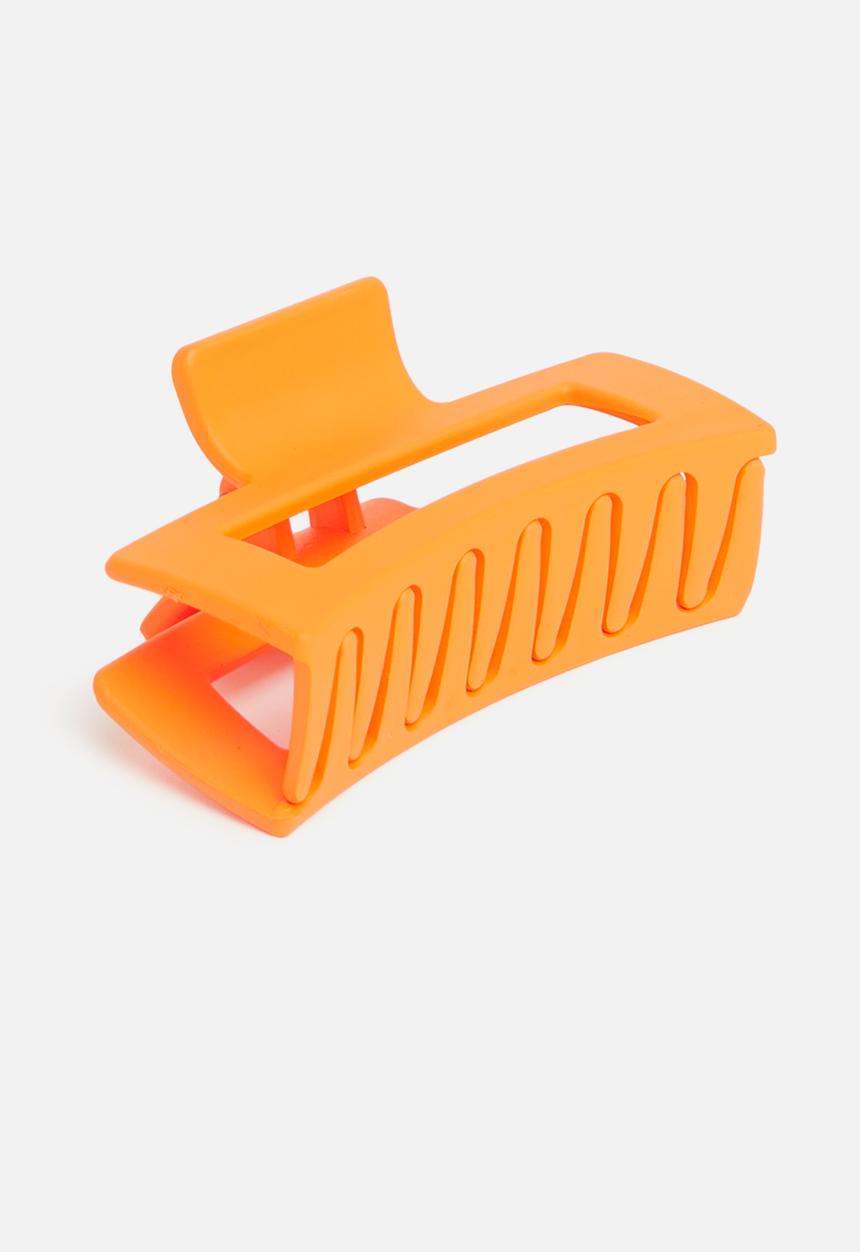 Rubi - Amber hair claw - spring orange