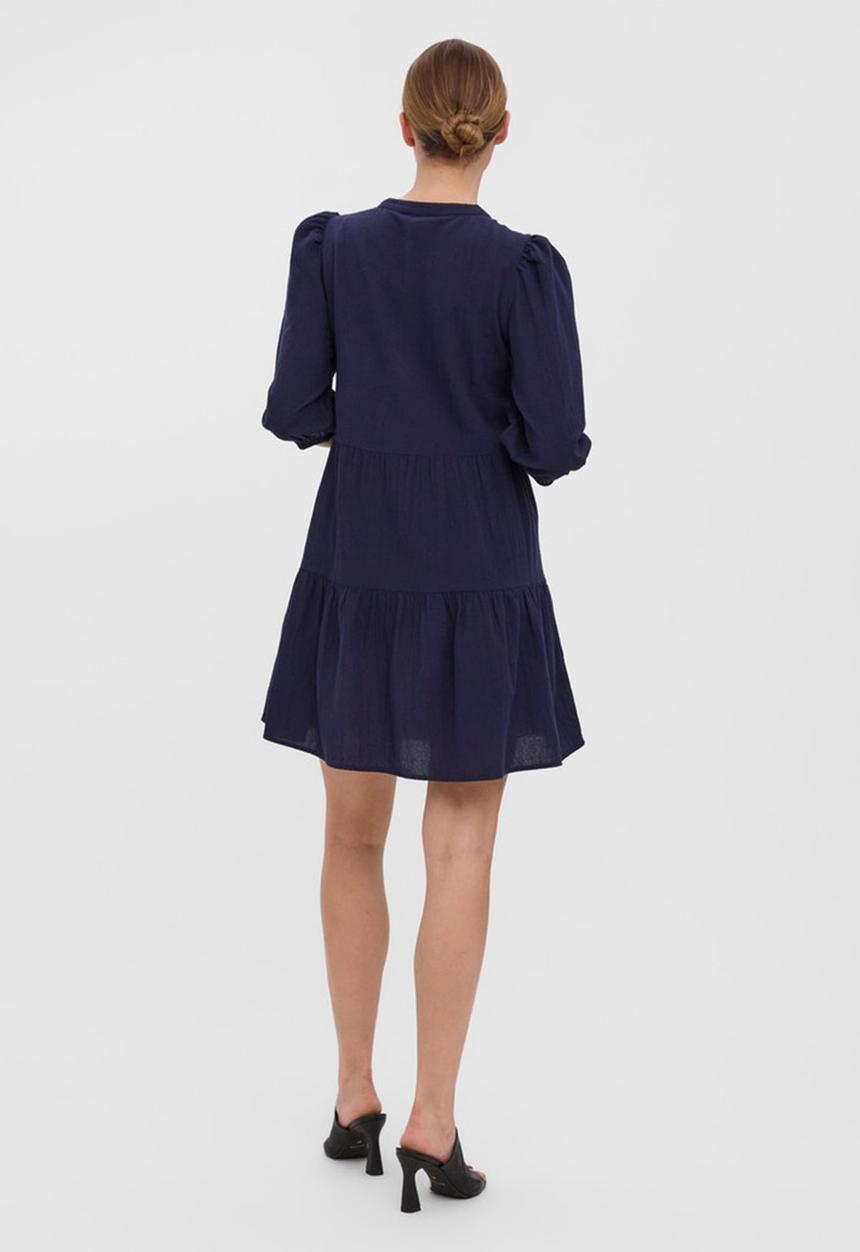 Vero Moda - Pretty 3/4 tunic - navy blazer