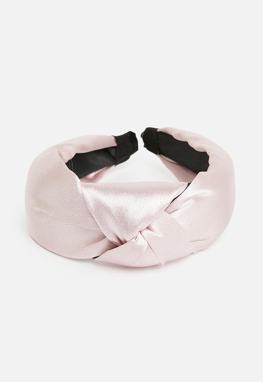 edit - Lina knotted headband - pink