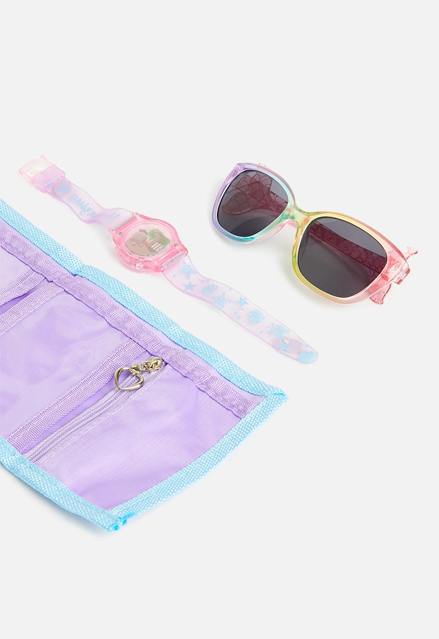 Character Group - Mermaid sunnies, watch & wallet set - multi 