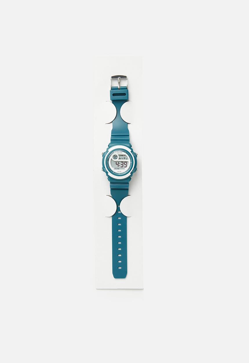 Cool Kids - Kids digital mid-size 30m watch - blue