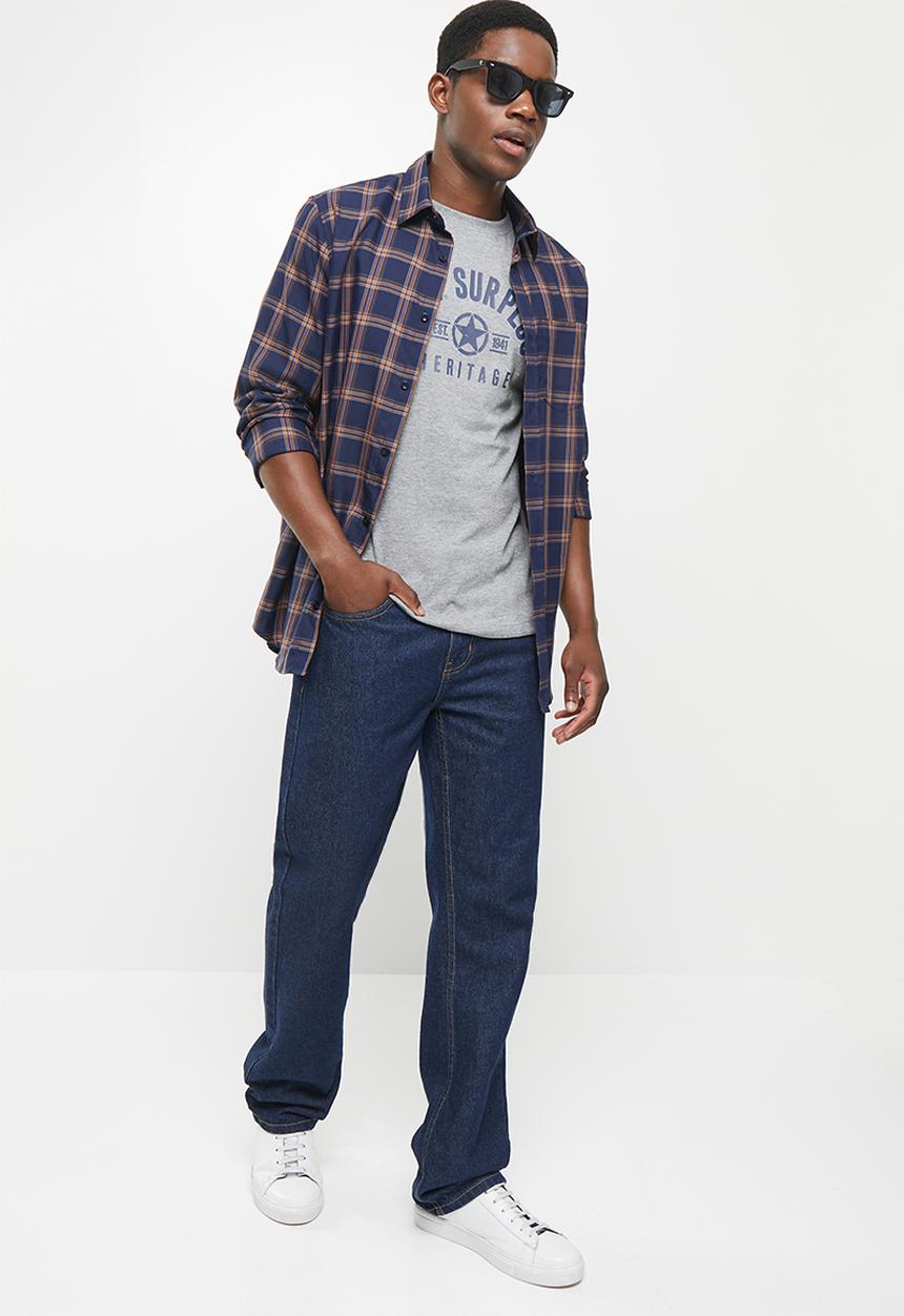 JEEP - Fashion print graphic tee - heather grey melange