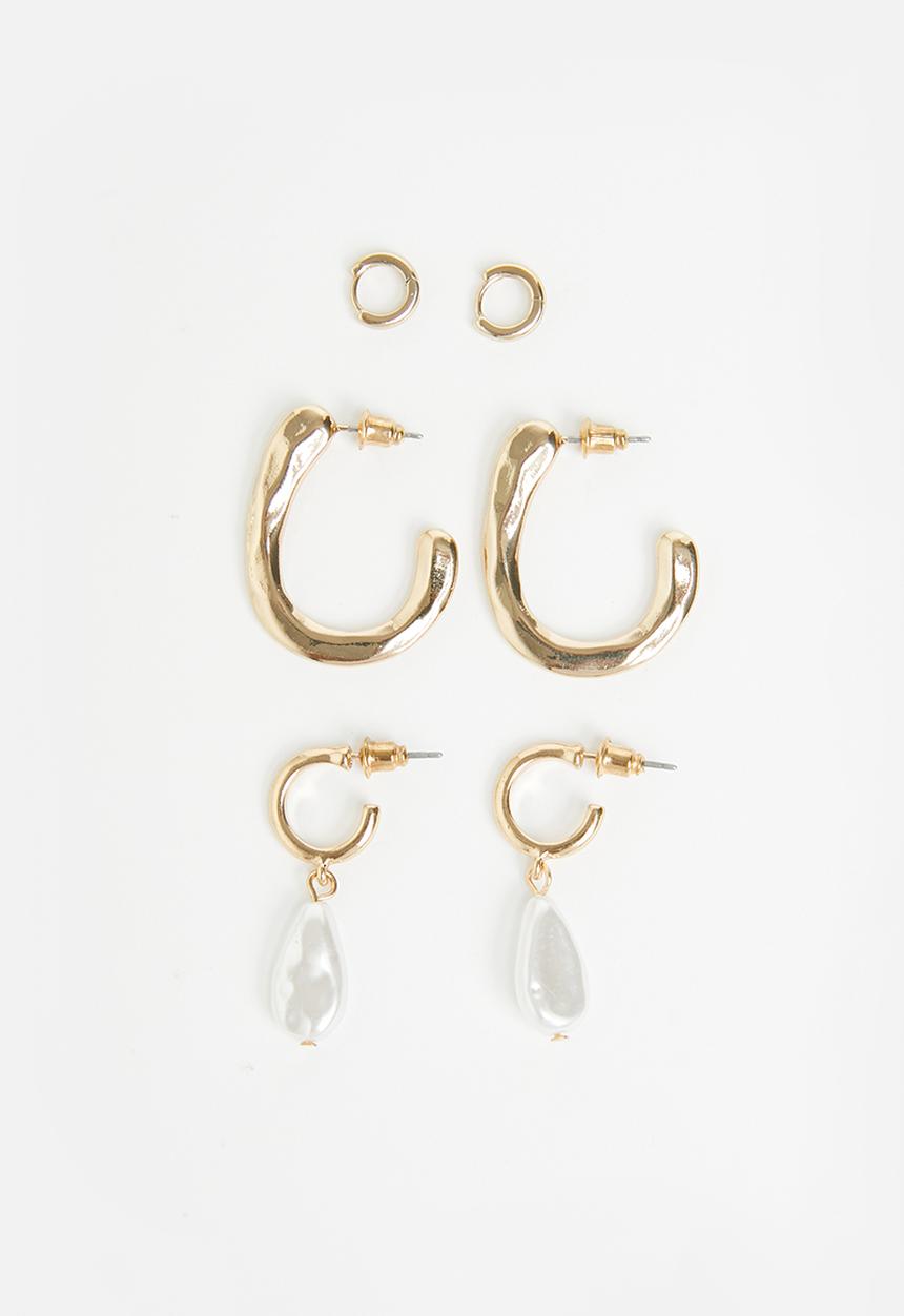 Superbalist - Kaitlyn earring pack - gold